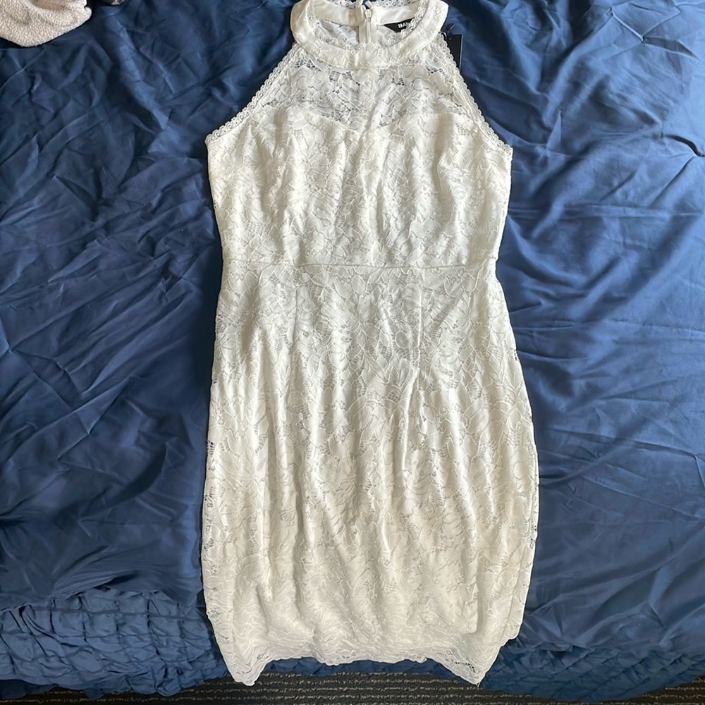 Womens Halter lace dress